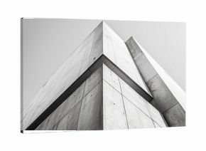 a black and white photo of a building