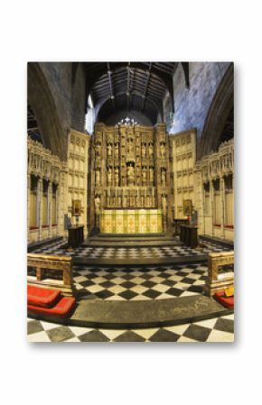 Interior Of A Church Altar  Newcastle, Tyne And Wear, England