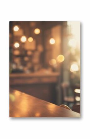 Blurred background vintage tones coffee shop blurred background and bokeh
