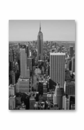 New York City Panorama black & white