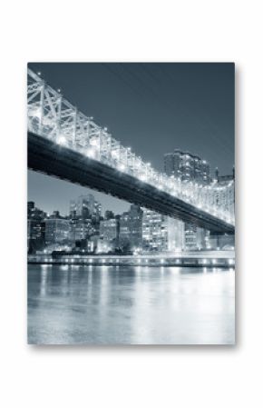 New York City night panorama