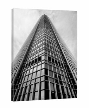 Modern architecture in black and white