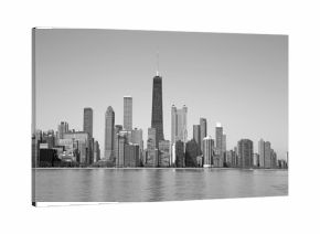 Black and white Chicago  