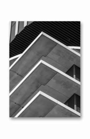 Abstract background architecture lines. modern architecture detail