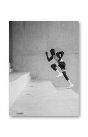 minimal black and white sport series