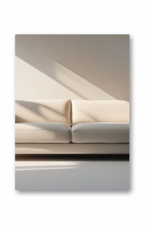 A sketch of a contemporary sofa.