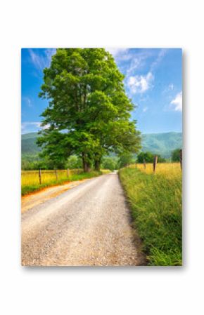 Sparks Lane in Cades Cove near Gatlinburg, Tennessee, USA