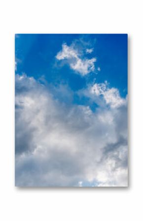 Beautiful blue sky and clouds natural background