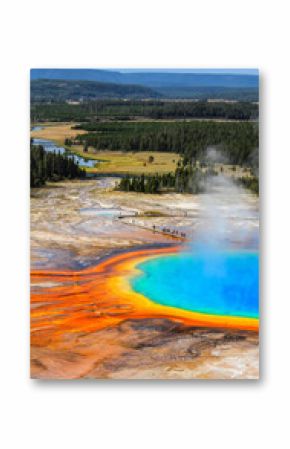 Yellowstone National Park - Grand Prismatic Spring