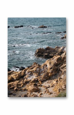 Rocky Seashore in İzmir, Türkiye