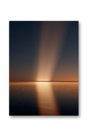 sunset over the sea