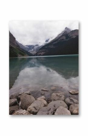 Lake and mountain at countryside