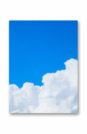 夏　青空　雲