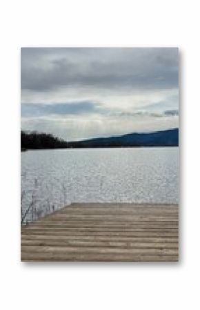 Lago Banyoles, Girona, España 