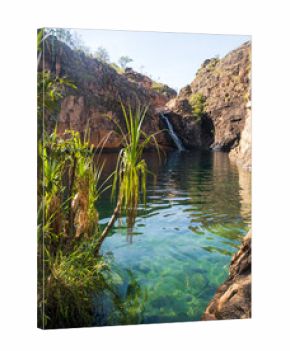 Maguk, natural gorge in the mountains 