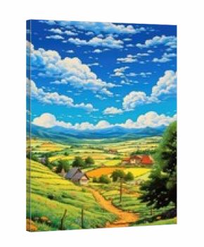 fabulous panorama landscape anime bright freedom inspiration wallpaper smartphone illustration