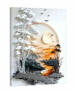 Autumn in the city I Wall Decor 