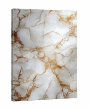 A marble surface featuring white and gold veining.