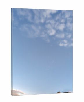 Colorful houses on a modern housing estate