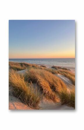 sunset on the beach