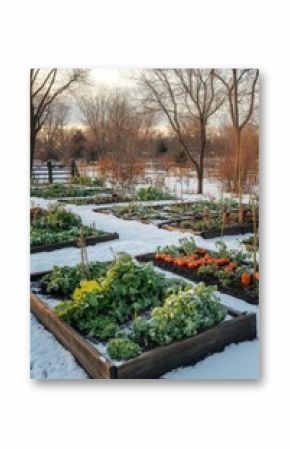 Community Winter Vegetable Gardens