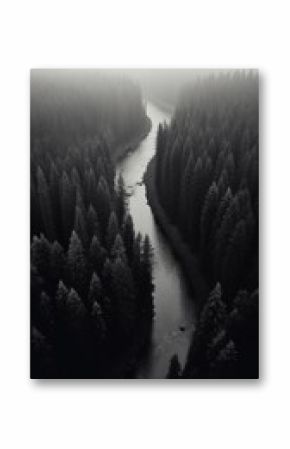 Photography of river monochrome outdoors nature.