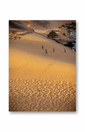 aldea Nubia en la ciudad de Asuam frontera con Sudan