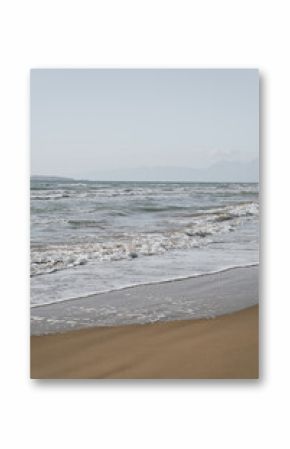 Serene Beach and Ocean Waves