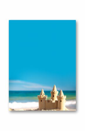 Sandburg am Strand 