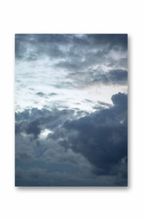 Dramatic Cloudscape of Overcast Sky