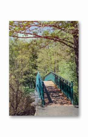 Charmant petit pont sur l’étang de Cessy