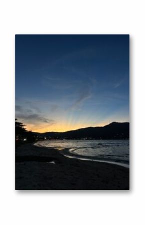 Anoitecer lagoa da conceição