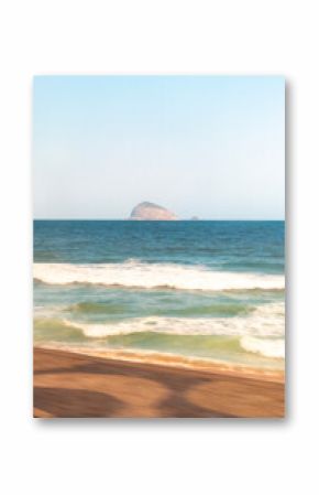 Barra da Tijuca Beach Tropical Island Rio de Janeiro Brazil.