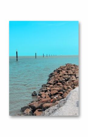 pier in the sea