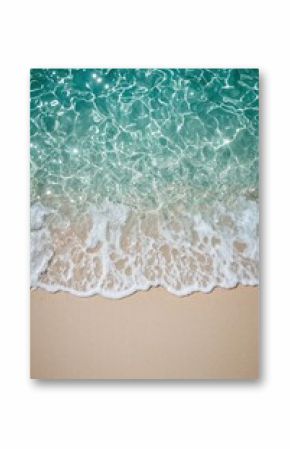 Natural beach forms and tidal motion seen from a high angle, great for editorial beach articles or exotic travel content