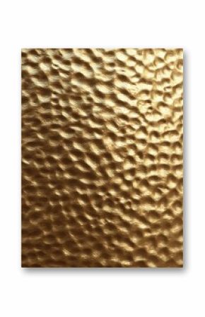 abstract background of golden hammered brass surface metallic texture or pattern for backdrop design