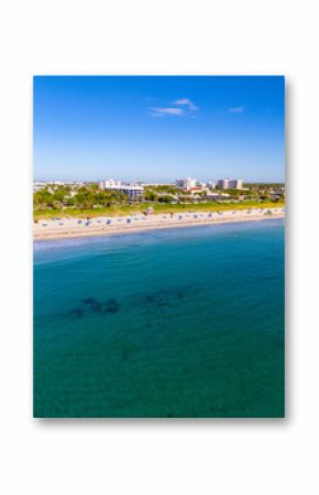 Beautiful photo of Delray Beach Florida summer day