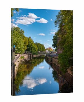 Uppsala is a city near Stockholm, Sweden, famous for Uppsala University