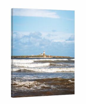 Amble Dunes, with views of Coquet Island and Low Hauxley,  Northumberland September 2025