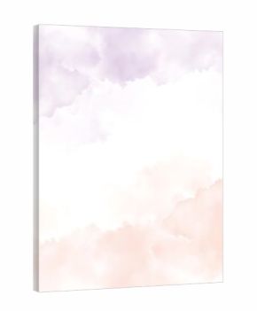 Soft wash watercolor texture background with subtle pastel hues of lavender and peach for delicate design