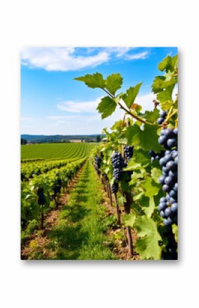 vineyard in autumn