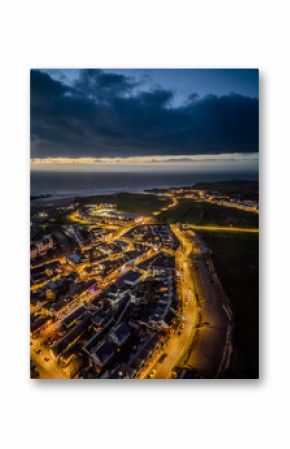 Bude Town at dusk