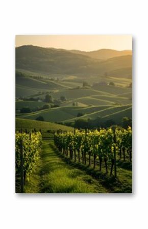 vineyard in autumn