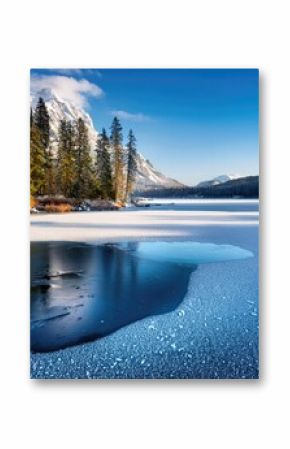  Frozen Lake – ice-covered