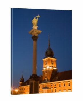 Castle Square (Plac Zamkowy), the Sigismund III Vasa Column and Royal Castle, Old Town (Stare Miasto), UNESCO World Heritage Site, Warsaw, Poland, Europe