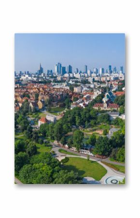 Warszawa, panorama miasta
