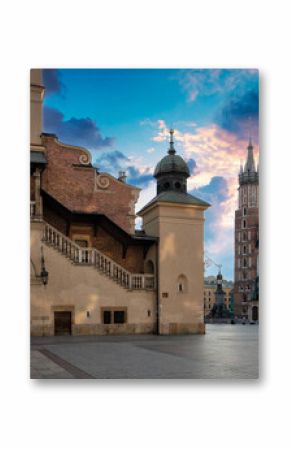 Zdjęcia Krakowa . Stare Miasto i zamek królewski  Wawel
