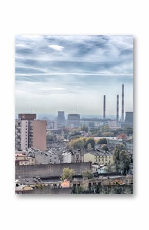 Panorama miasta - Katedra - Łódź - Polska