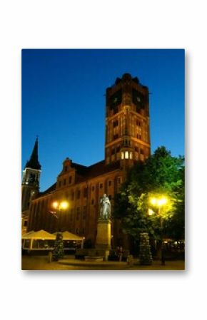 Toruń, zabytkowe miasto w Polsce, dawna siedziba Mikołaja Kopernika