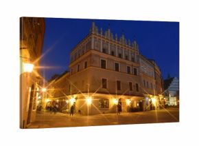 Lublin, miasto wojewódzkie w Polsce, zabytki,  noc